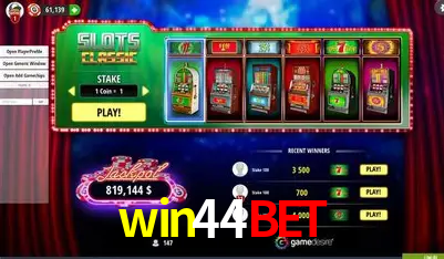 Descubra o Mundo do Cassino Online com win44bet